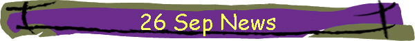 26 Sep News